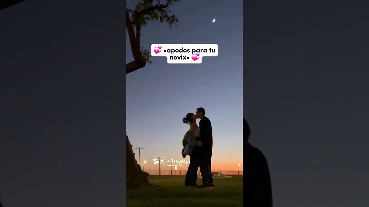 apodos para mi novio no comunes