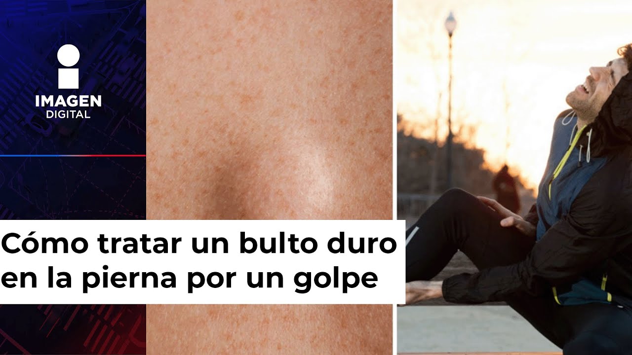 bulto en la pierna que duele al tocarlo