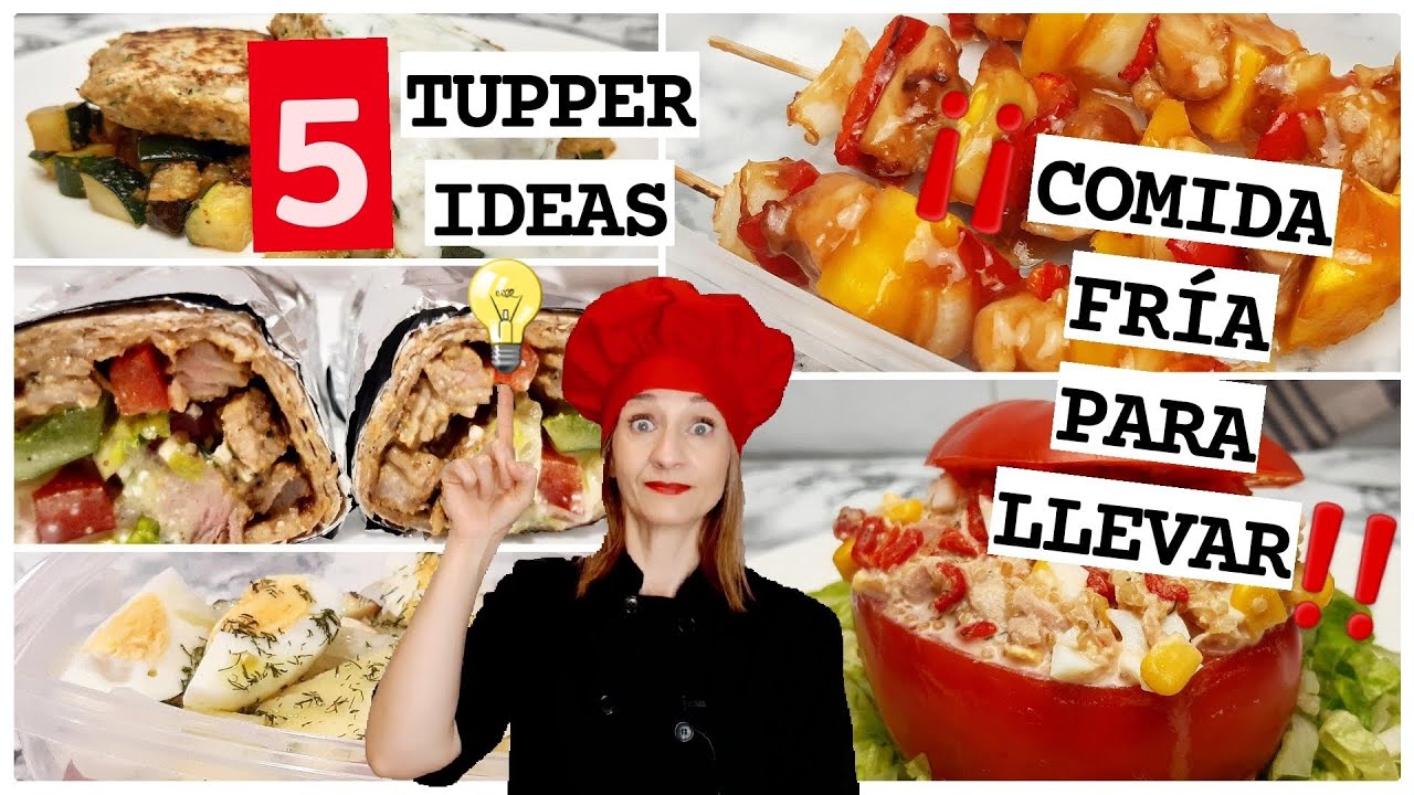 comida para llevar al trabajo sin calentar