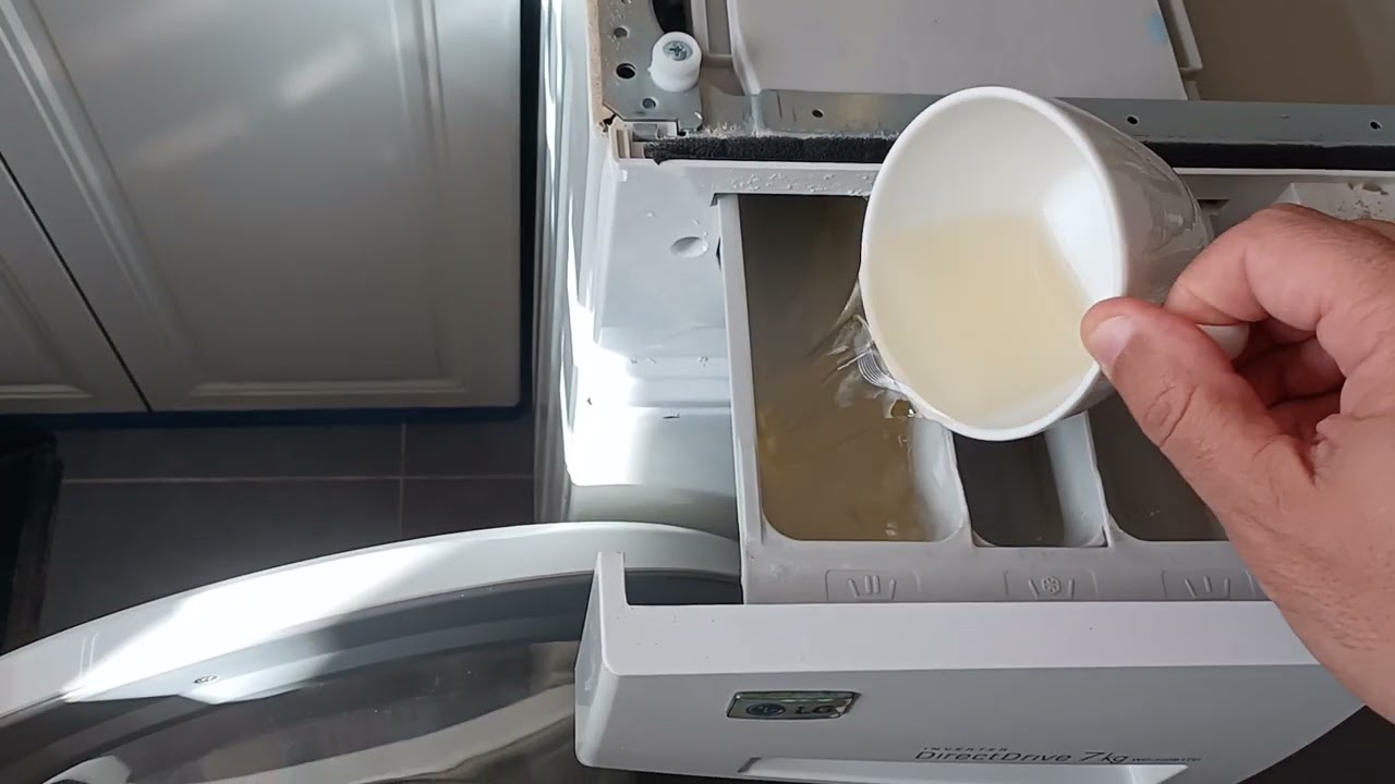 cómo limpiar la lavadora por dentro