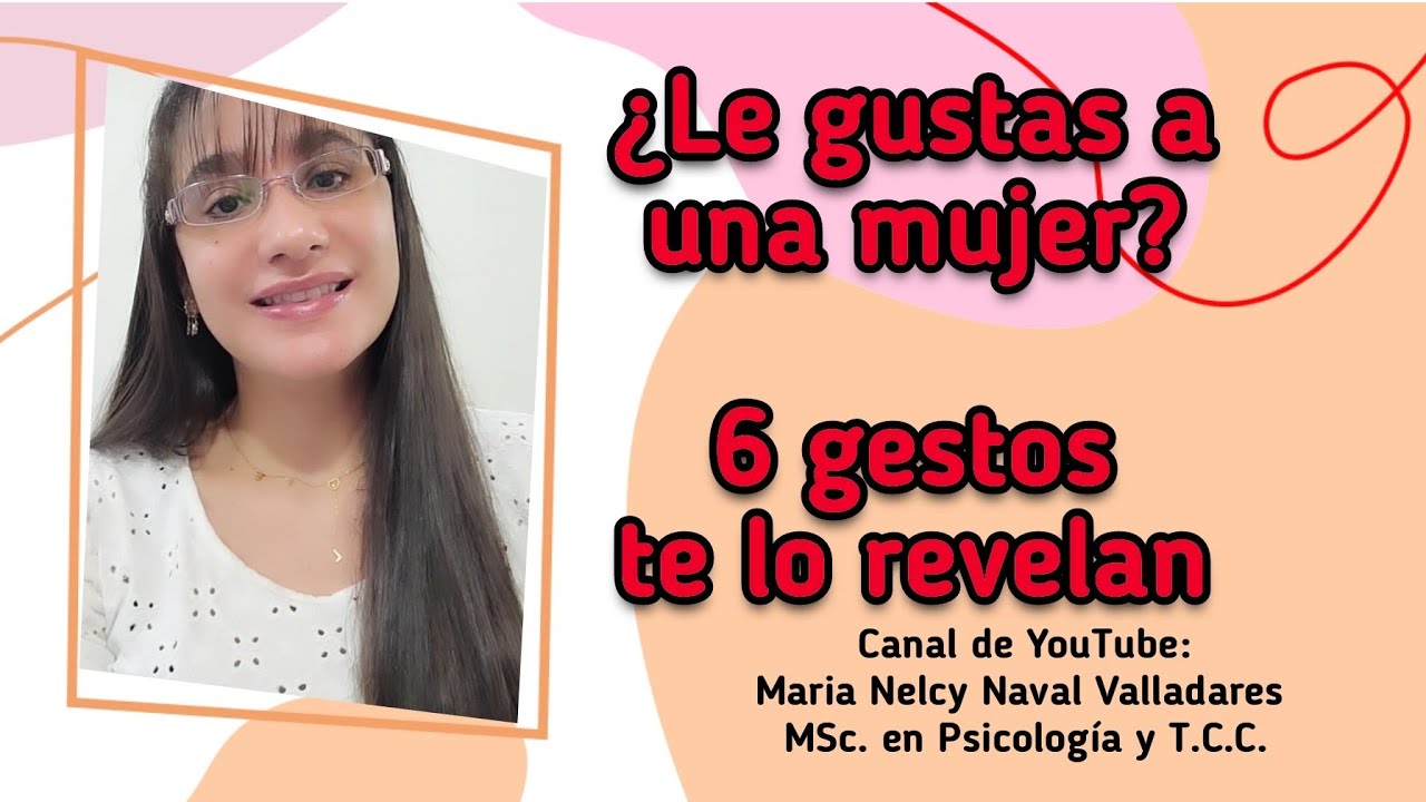 como saber si gustas a una mujer