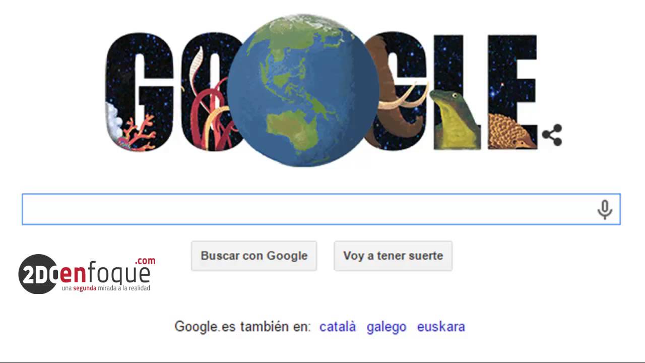 cuestionario del día de la tierra de google