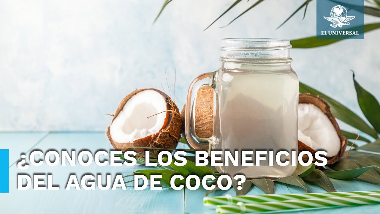 el agua de coco para que es bueno
