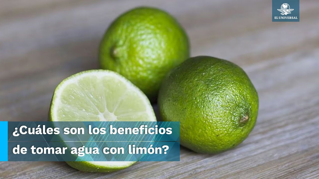 es bueno beber agua con limon