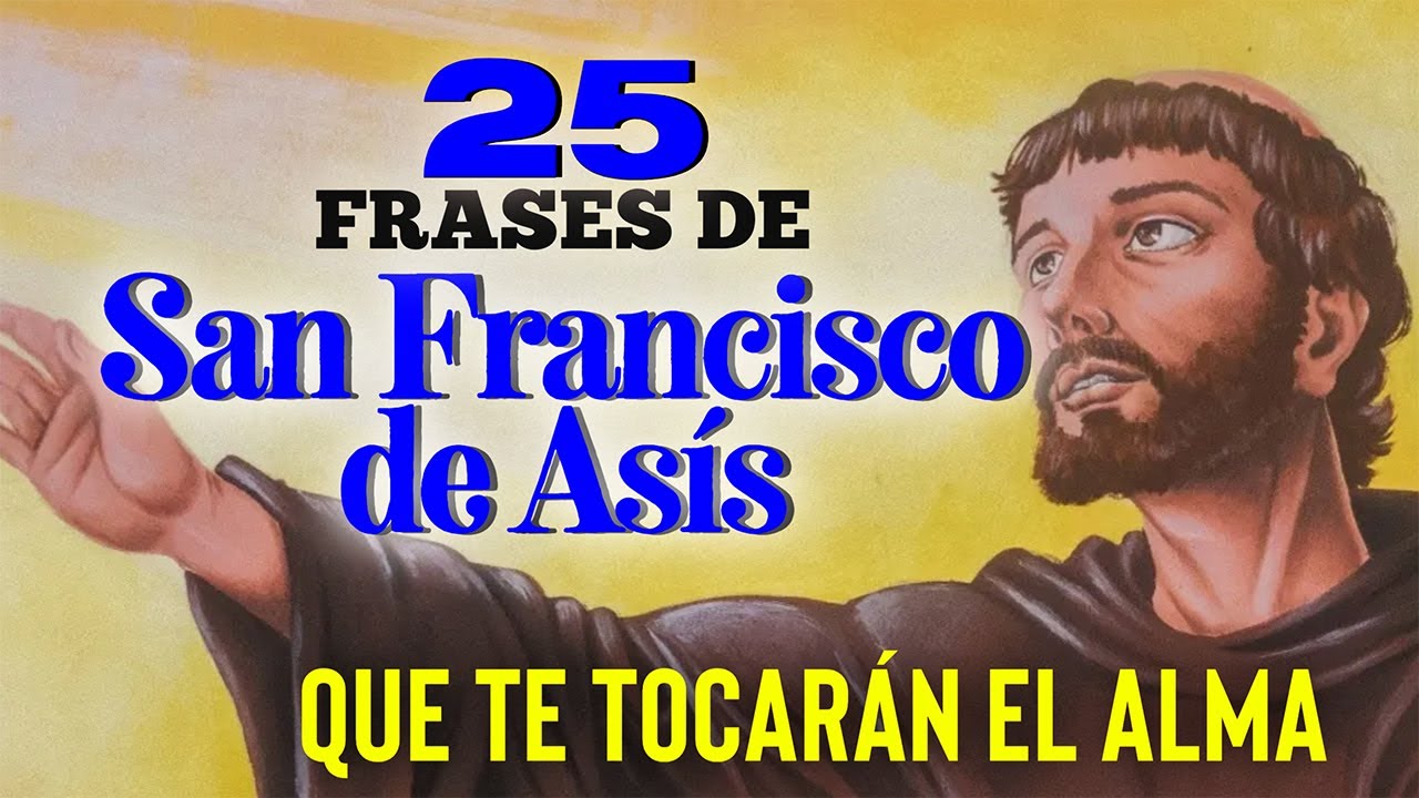 frases de san francisco de asis