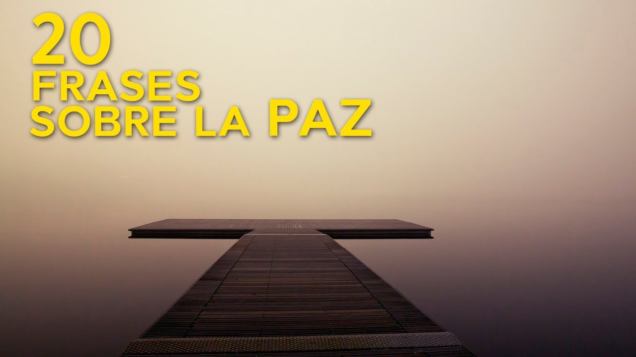frases para el dia de la paz