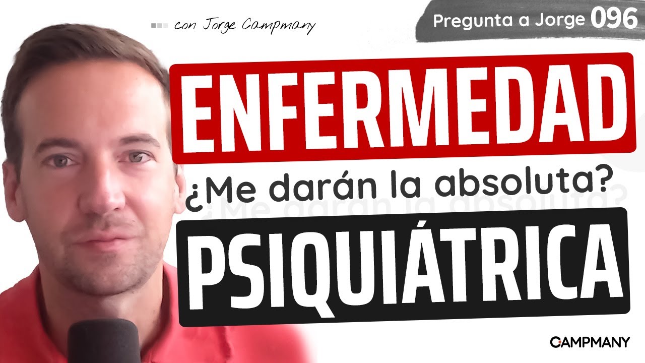 grado de minusvalía por depresión y ansiedad