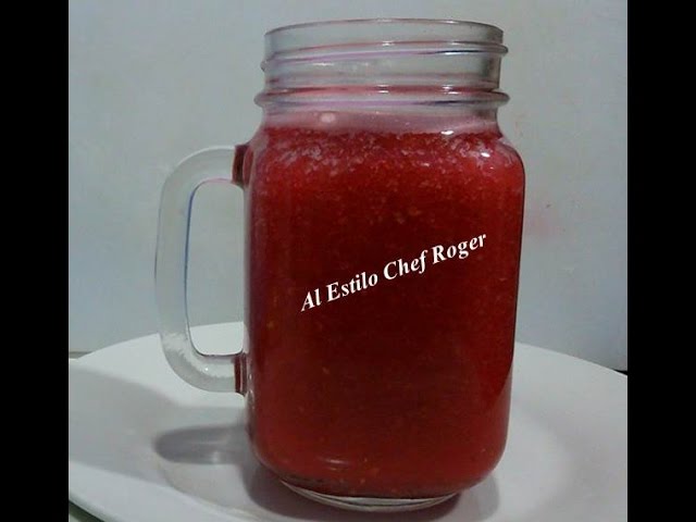 jugo o zumo para la retencion