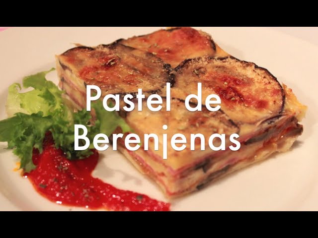 pastel de berenjenas jamón york y queso