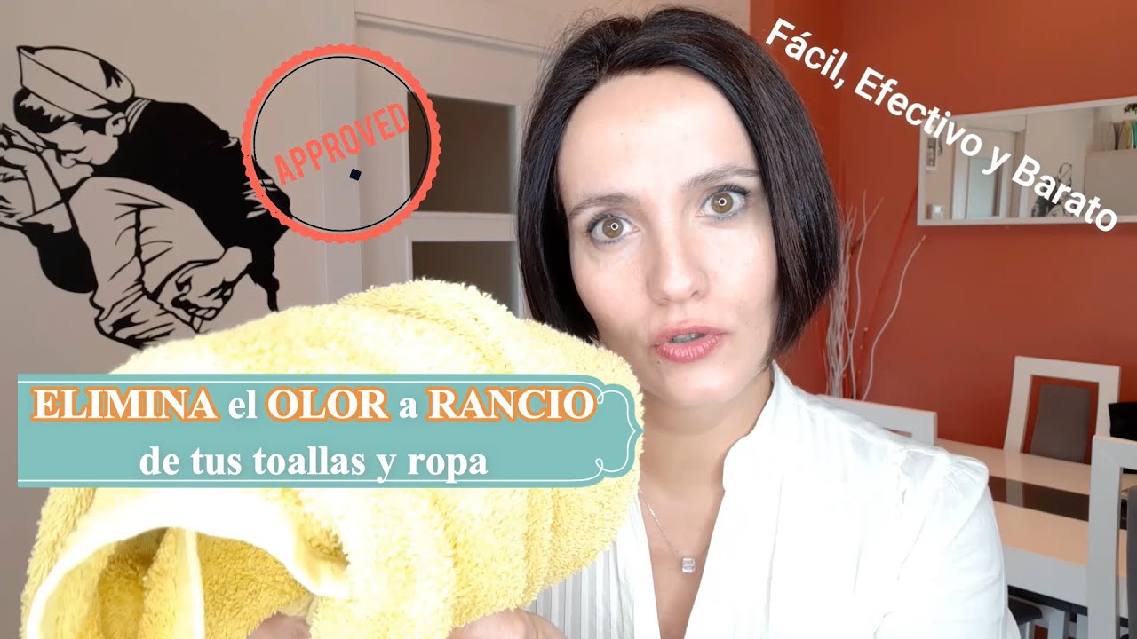 porque mis toallas huelen mal aunque las lave