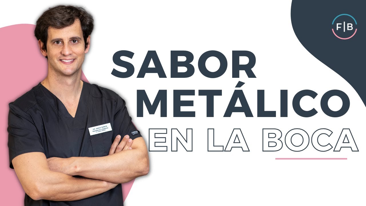 sabor metálico en la boca y cansancio