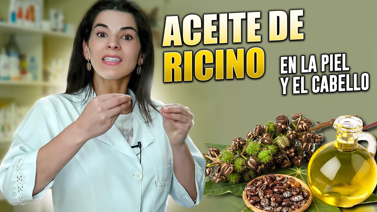 aceite de ricino en el pelo
