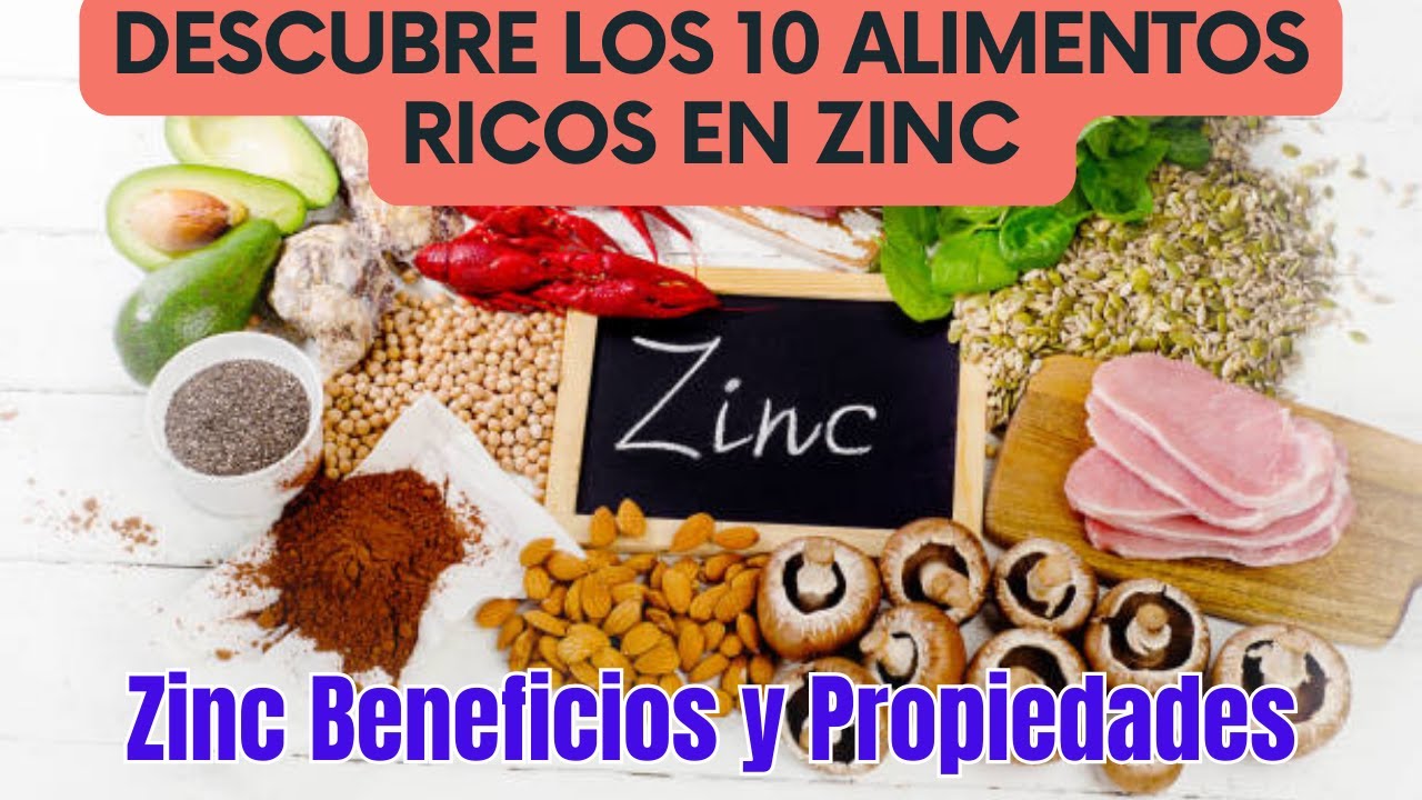 alimentos ricos en zinc y selenio