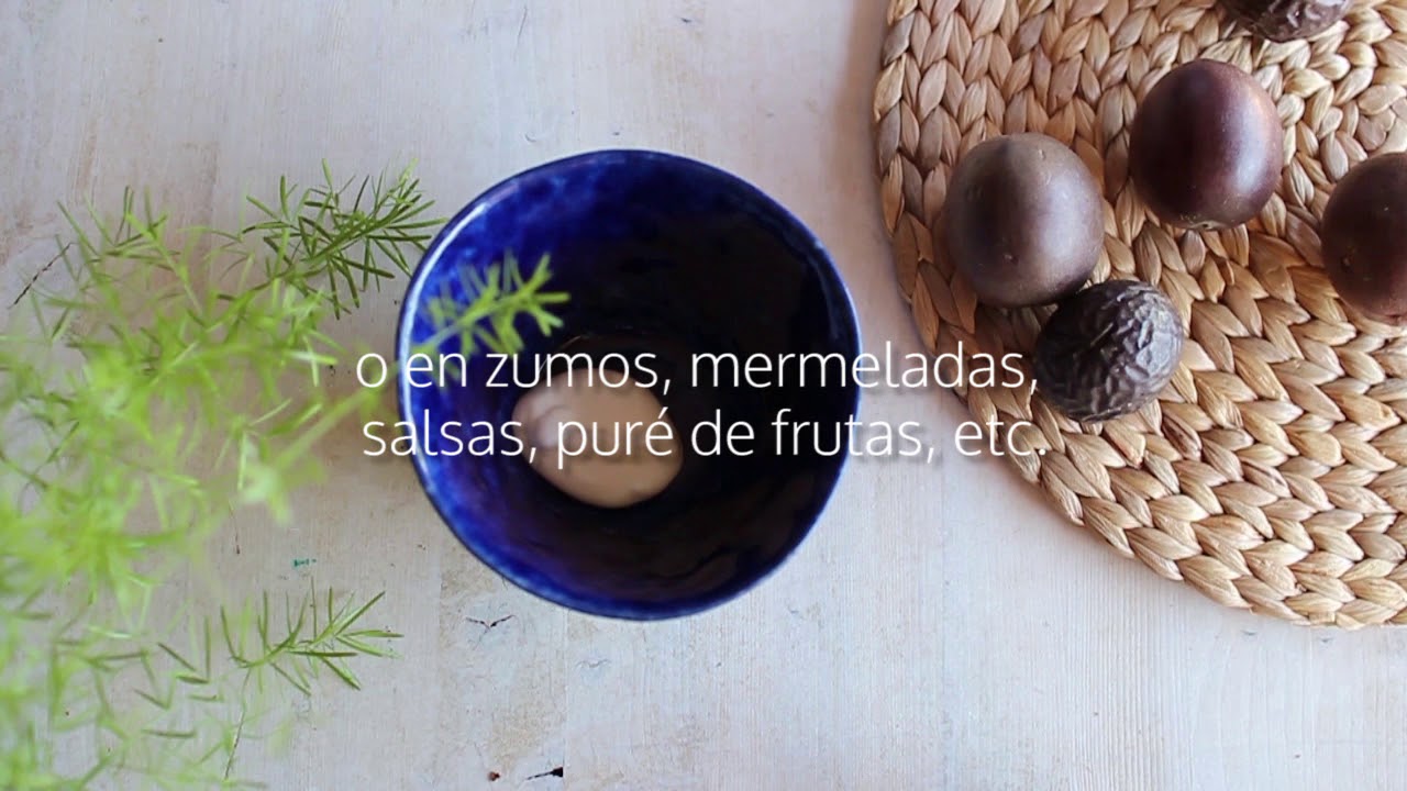 como se come la fruta de la pasión