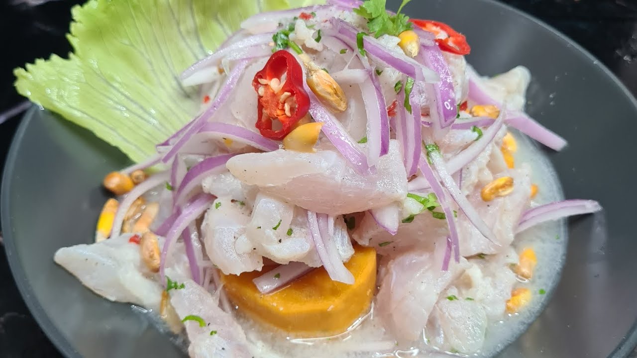 con que pescado se hace el ceviche