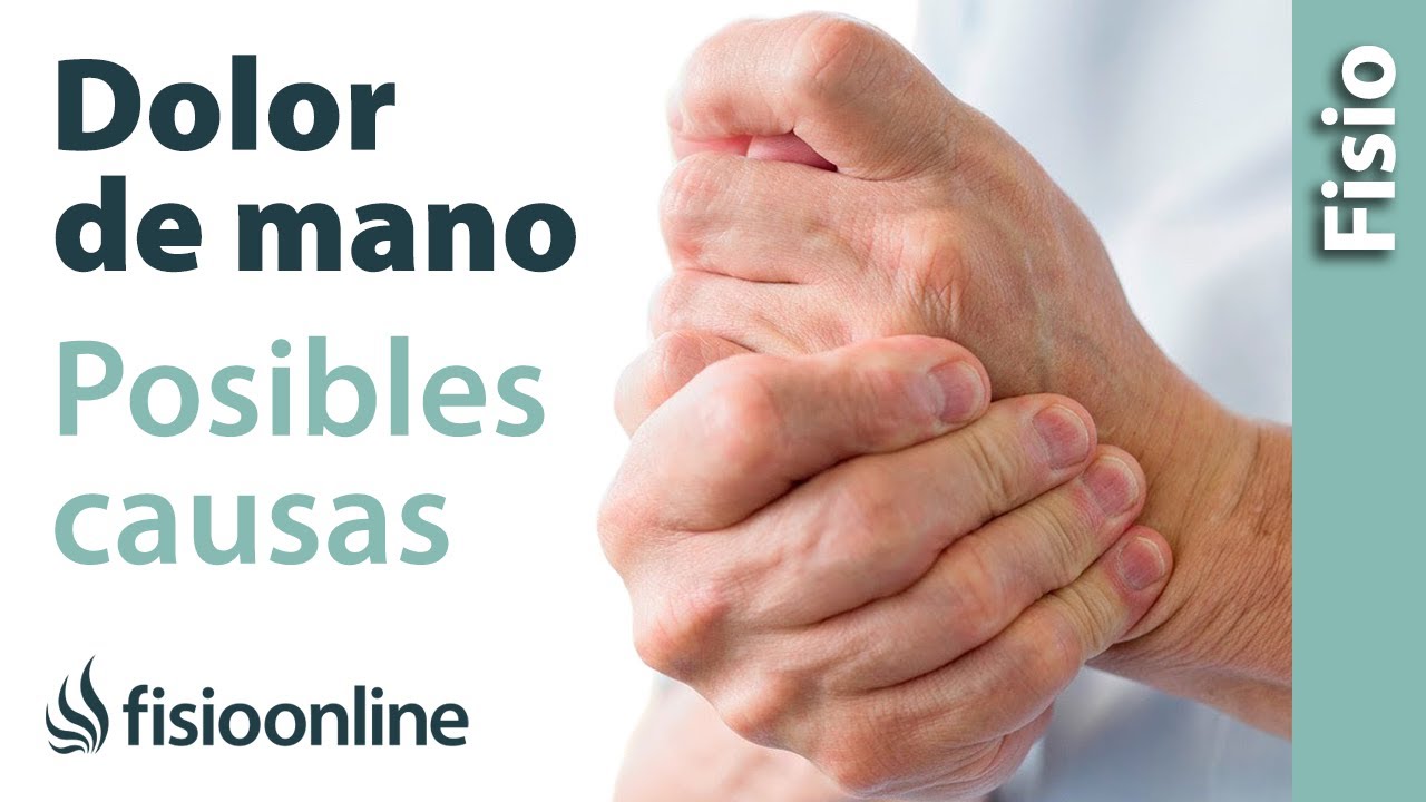 dolor en la palma de la mano al apretar