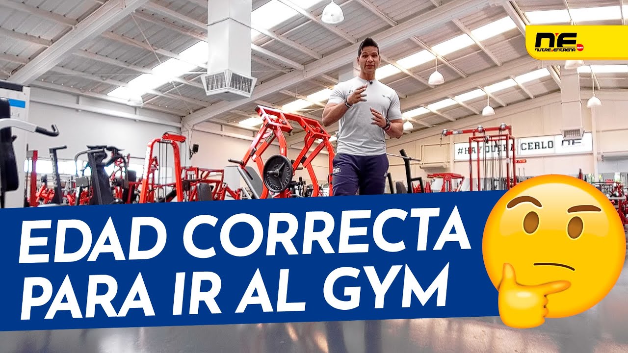 edad minima para ir al gimnasio