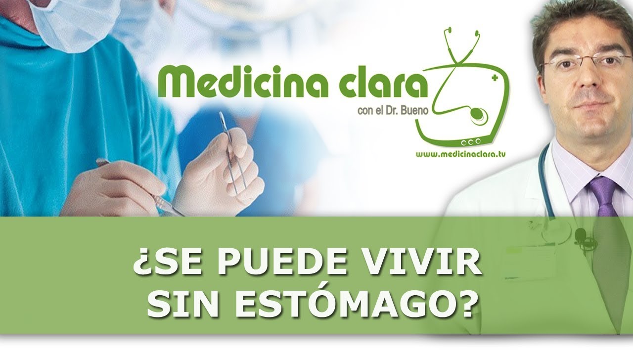 esperanza de vida de una persona sin estómago