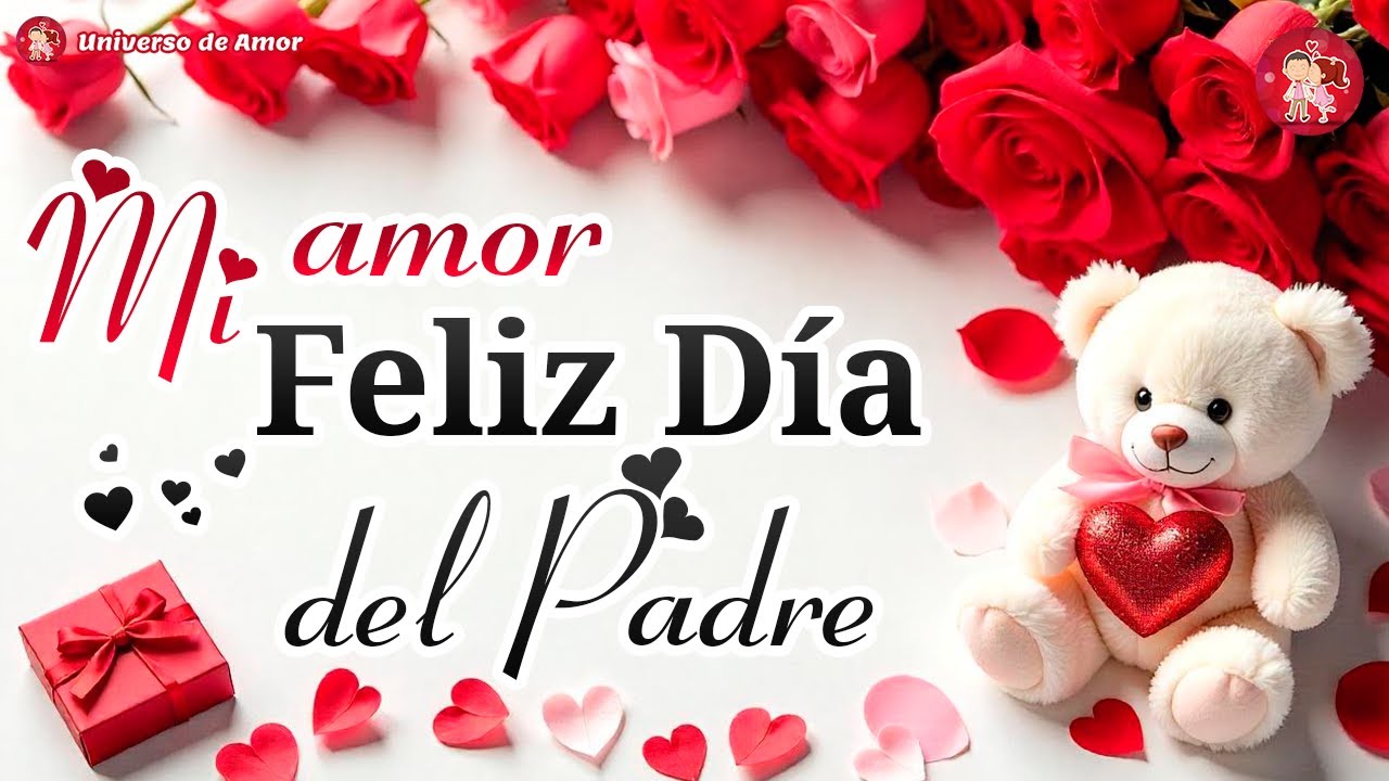 feliz día del padre a mi pareja