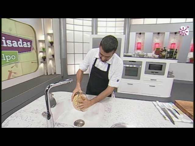 garbanzos remojo agua fría o templada