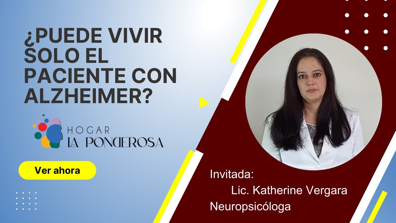 puede vivir sola una persona con demencia senil