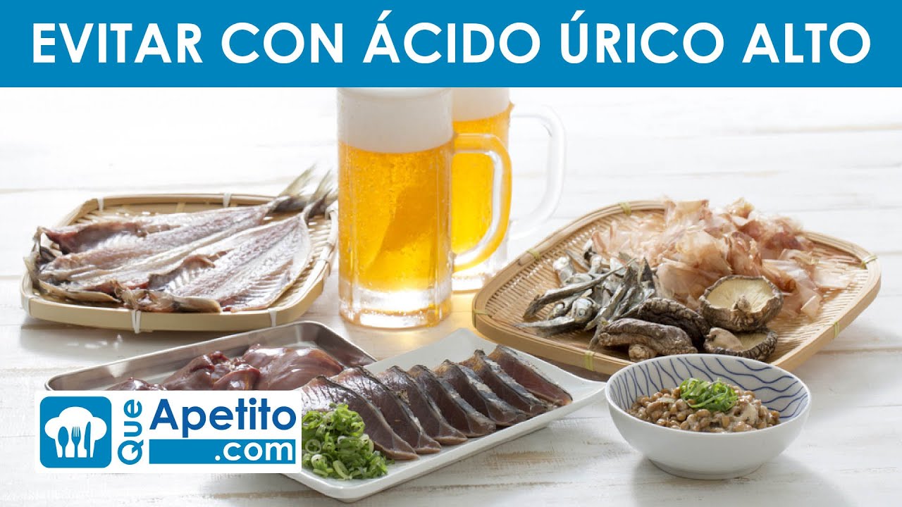 que alimento sube el acido urico