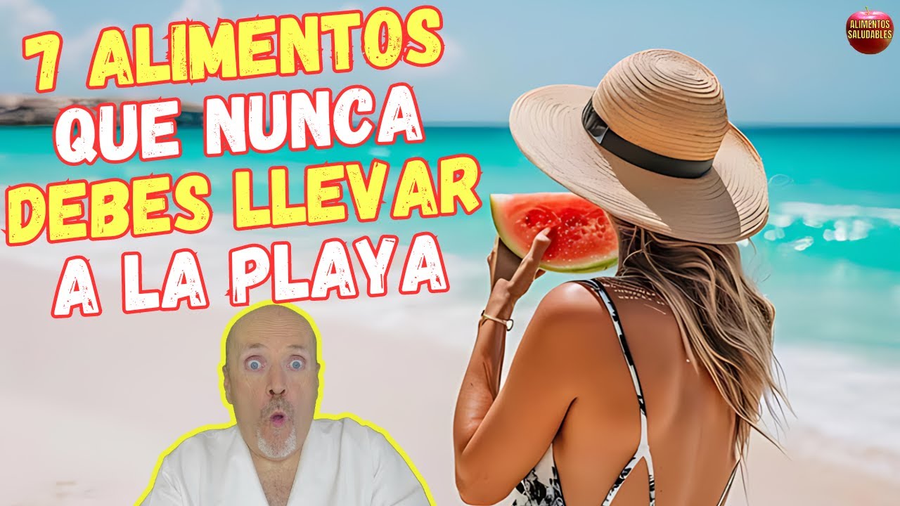que llevarse a la playa para comer