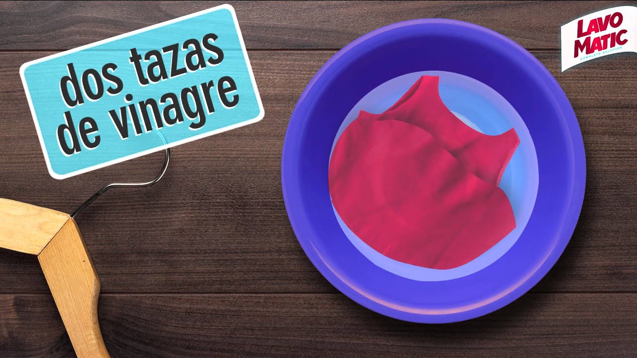 remedios caseros para la ropa que destiñe