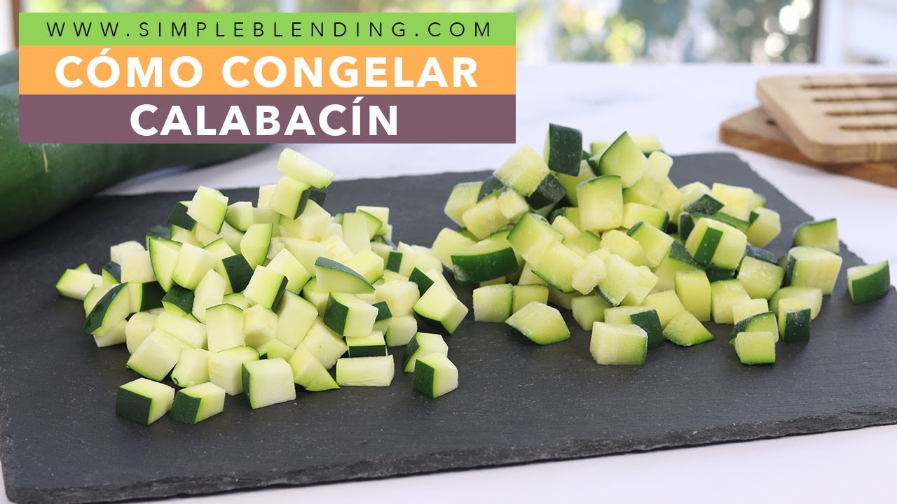 se puede congelar la crema de calabacín