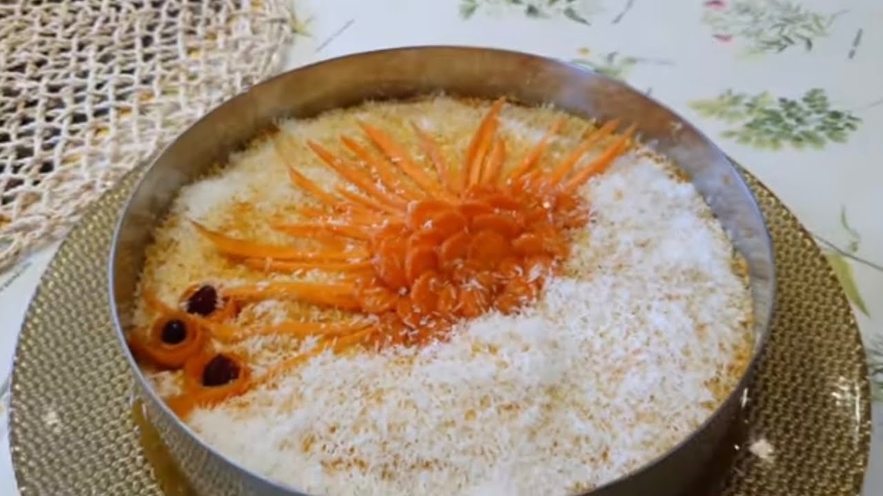 tarta de zanahoria y coco de la abuela