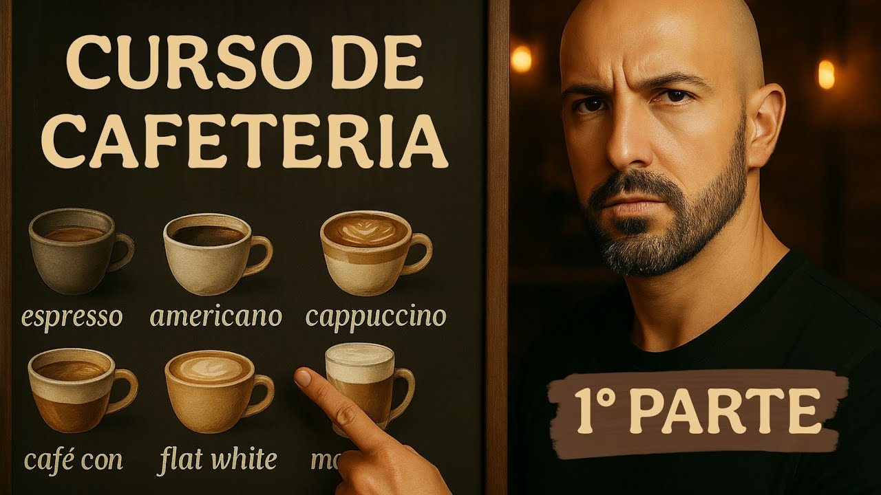 tipos de cafe en un bar