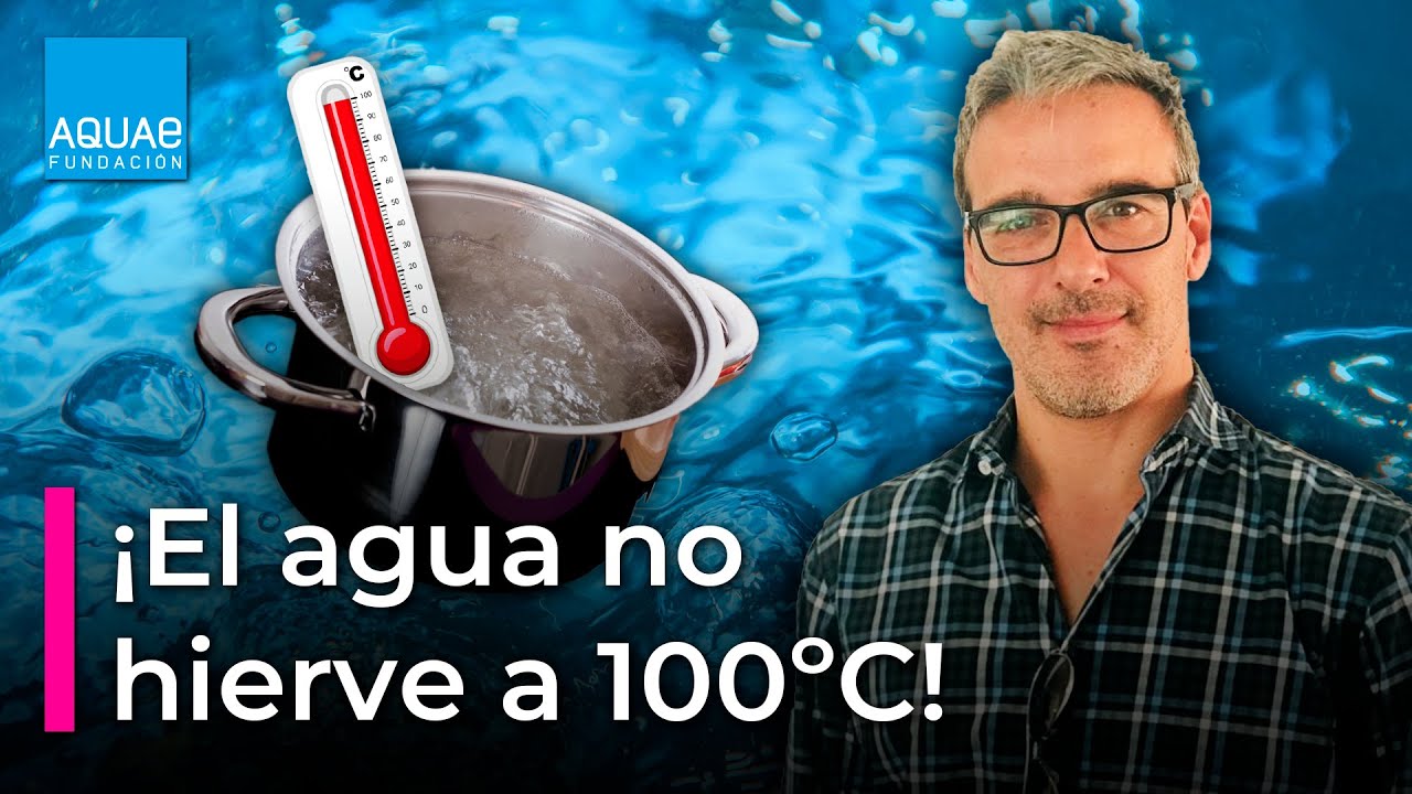 a cuántos grados hierve el agua