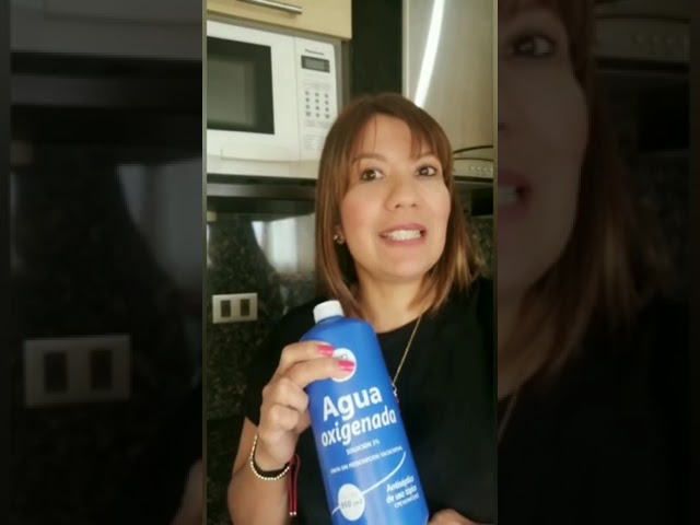 agua oxigenada en crema para limpieza