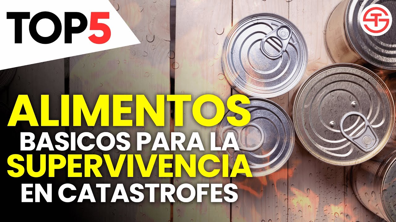 alimentos de supervivencia de larga conservación