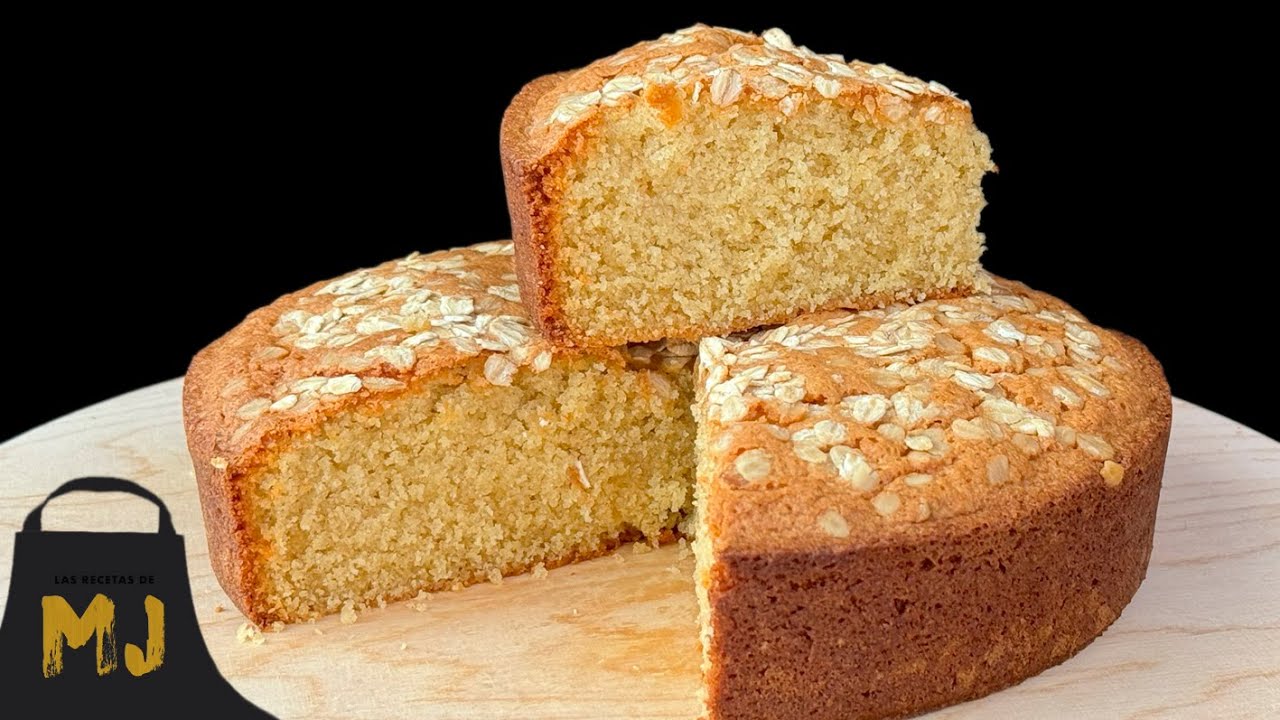 bizcocho de yogur con harina de avena