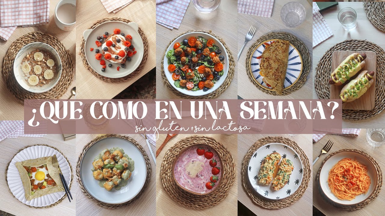 comidas sin gluten y sin lactosa