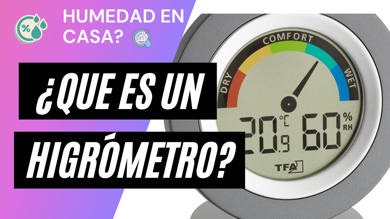 como medir la humedad en casa