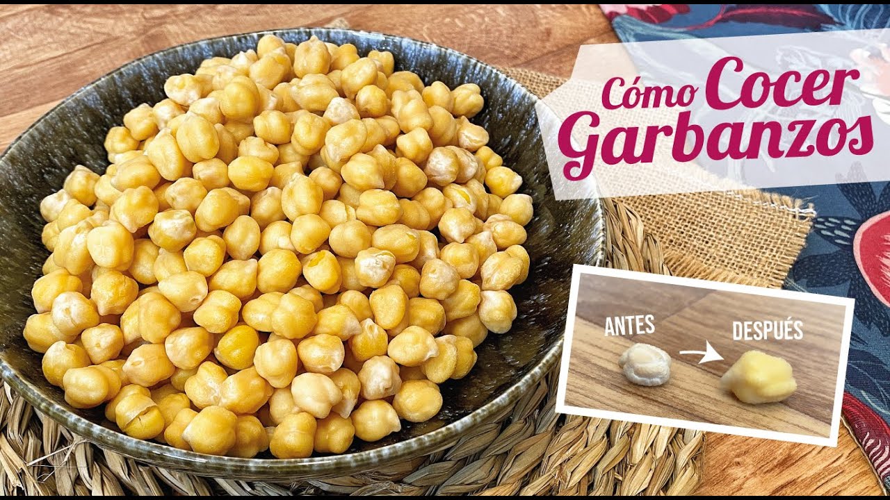 cuantas horas tiene que estar los garbanzos en remojo