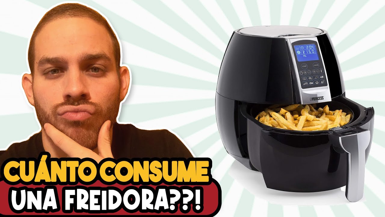 cuanto consume una freidora de aire