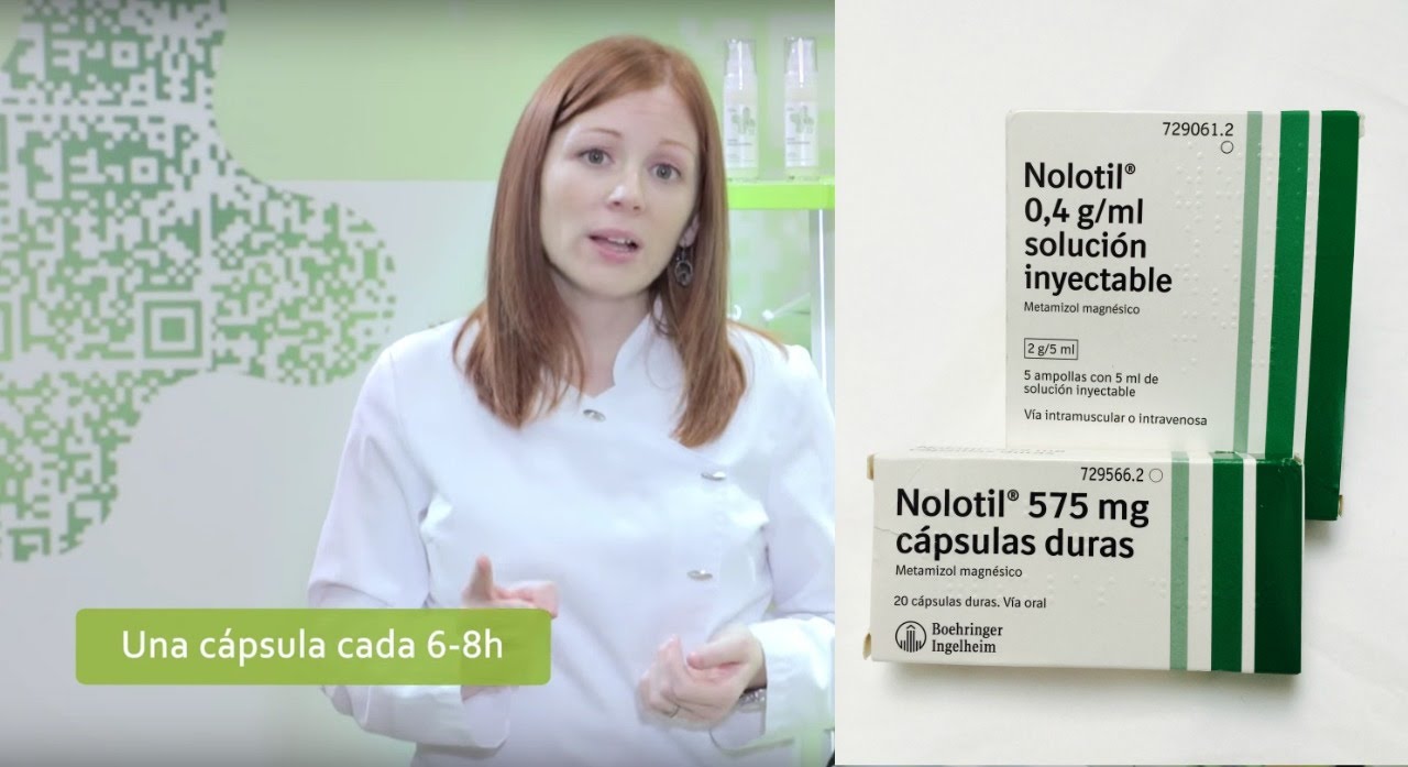 cuanto dura el efecto del nolotil