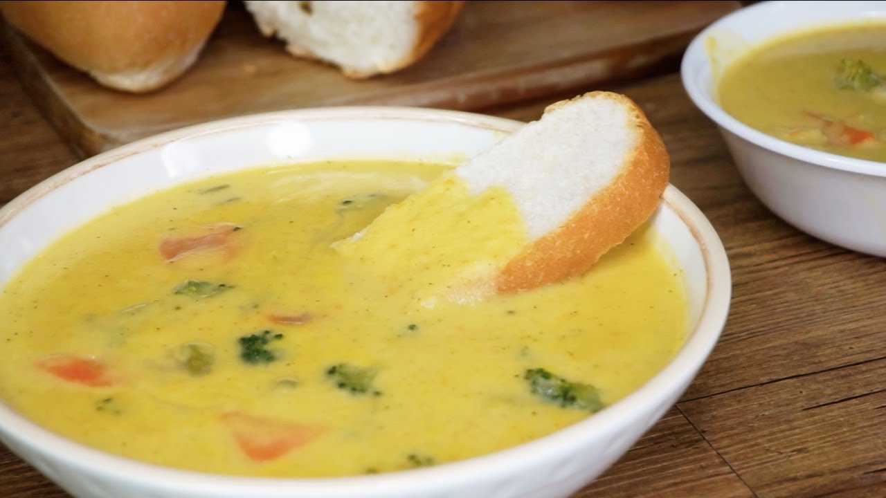 de primero crema de verduras y de segundo