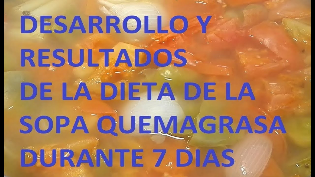 dieta de la sopa quema grasa