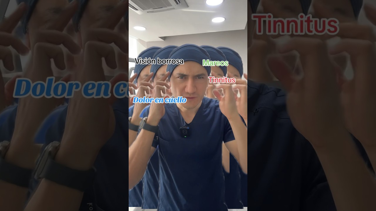 dolor de cabeza con visión borrosa