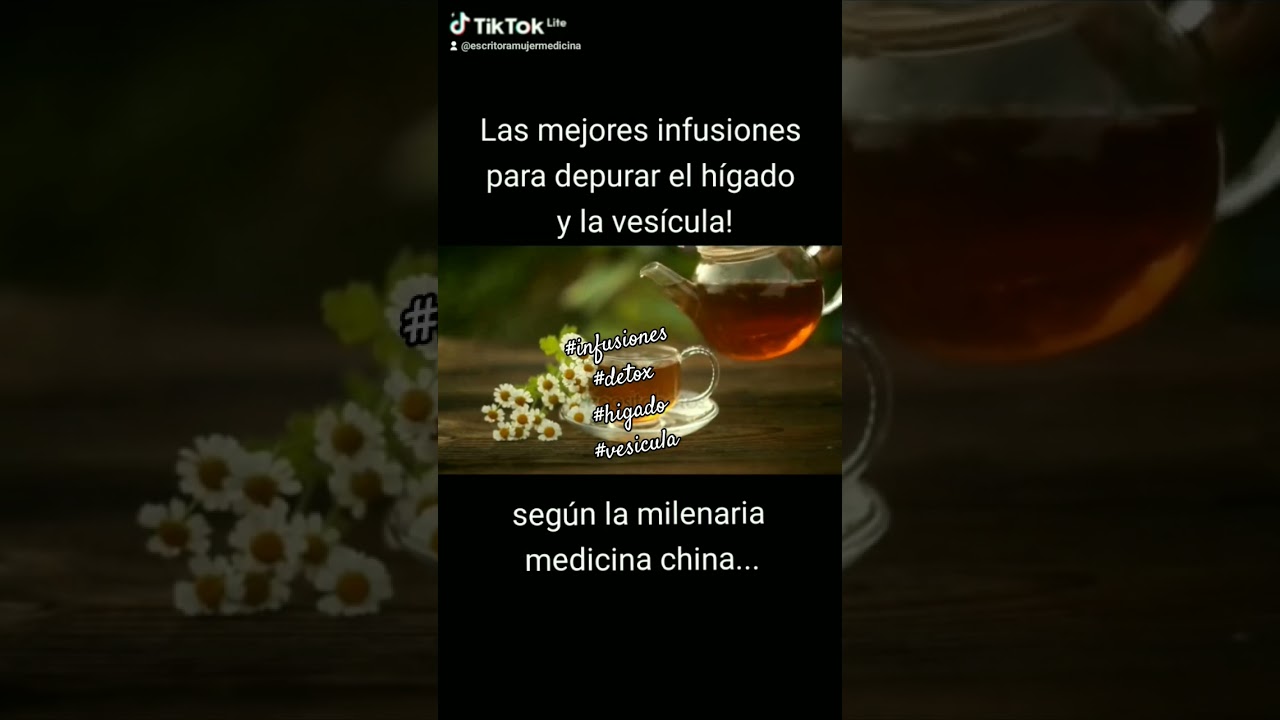 infusiones para la vesícula y el hígado
