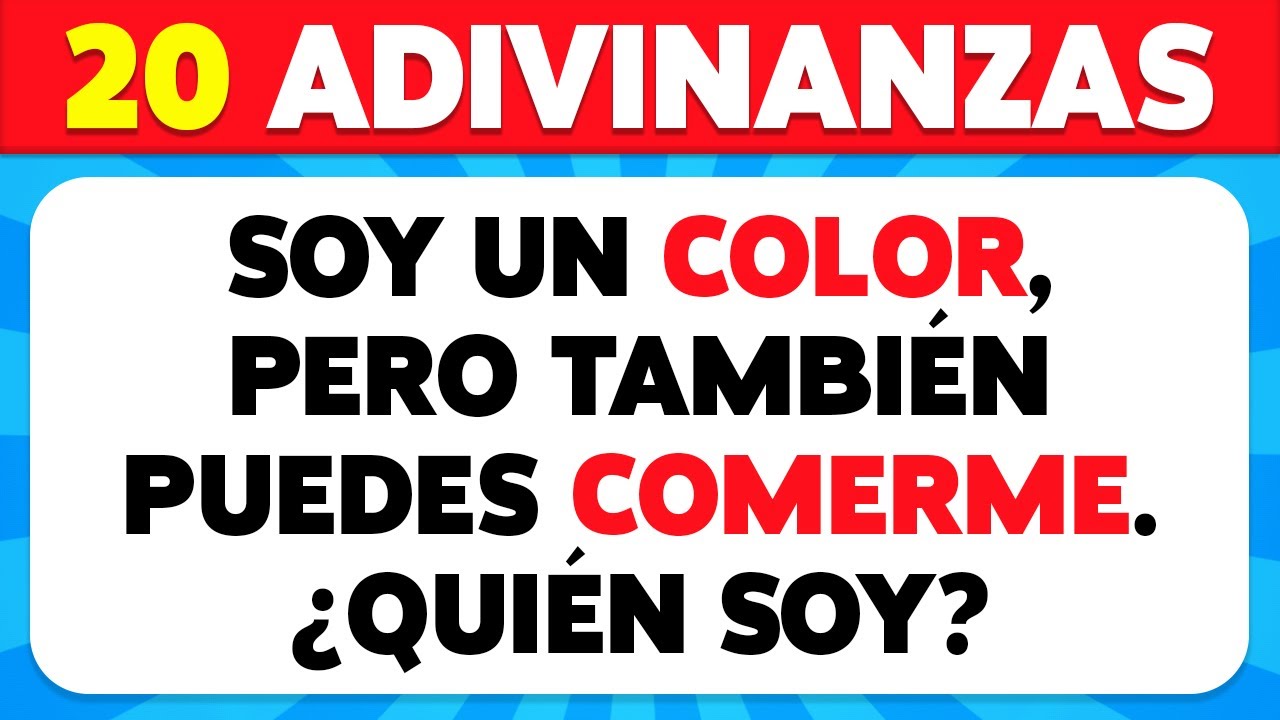 la adivinanza mas facil del mundo