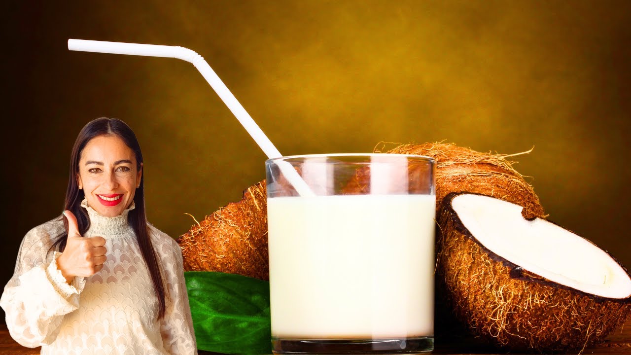 leche de coco en lata como se toma