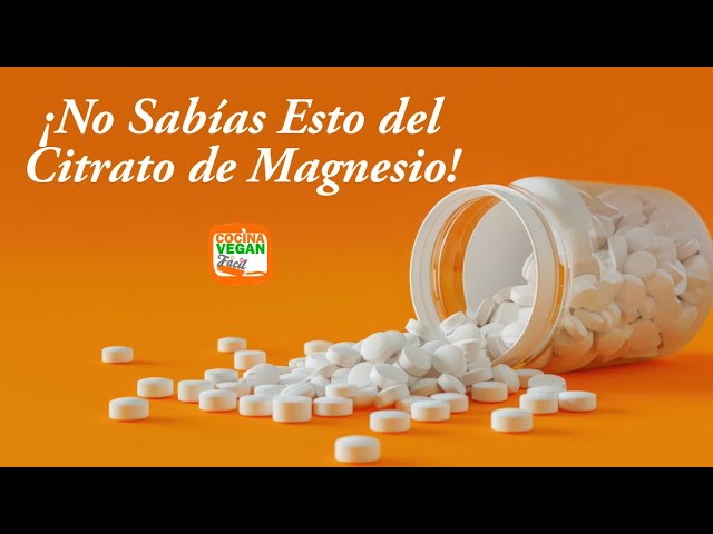 magnesio de citrato para que sirve