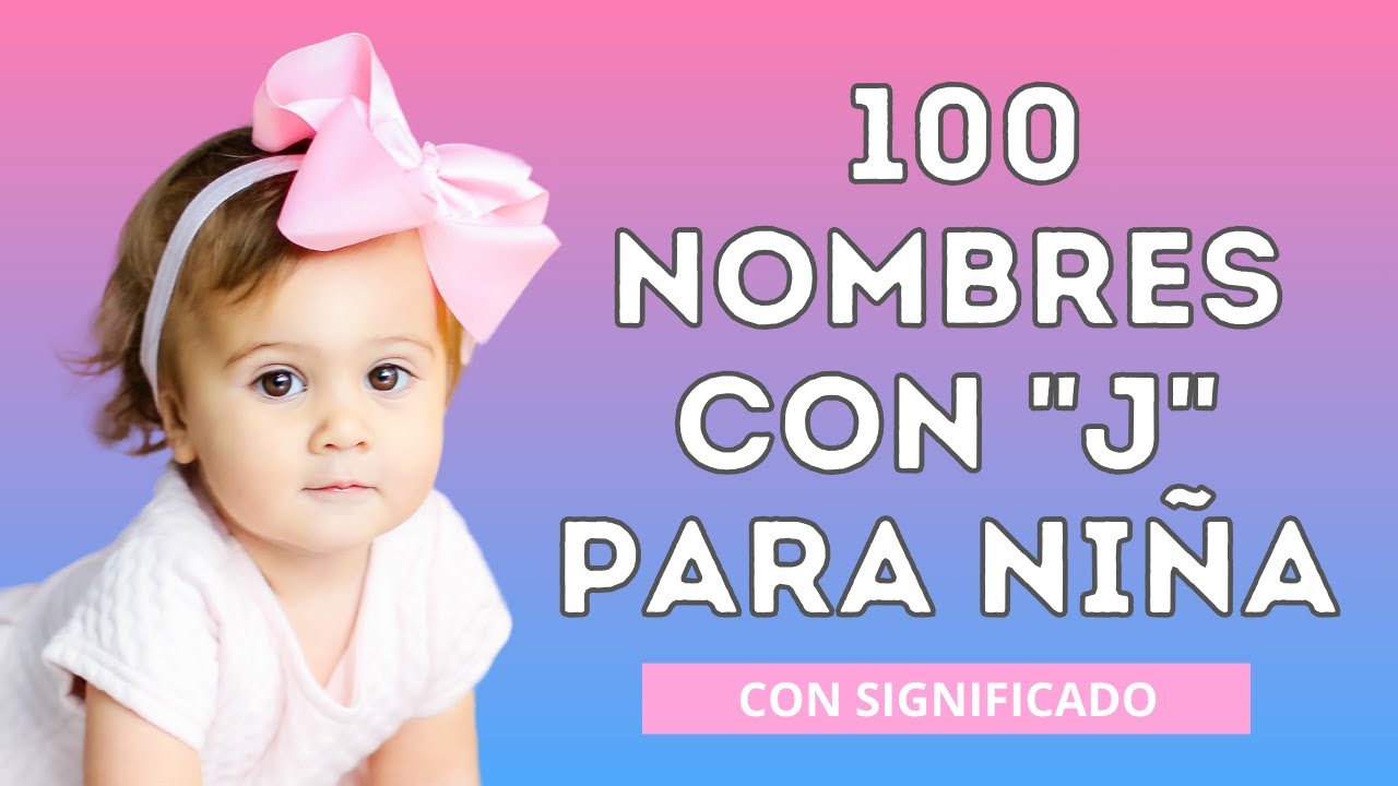 nombres de niñas con la j