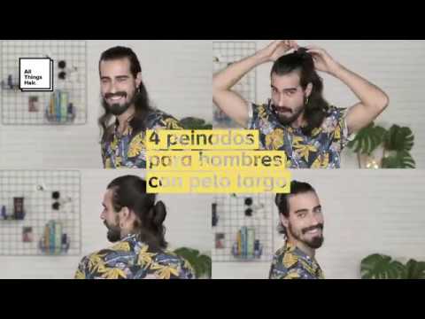 peinados de hombre de pelo largo