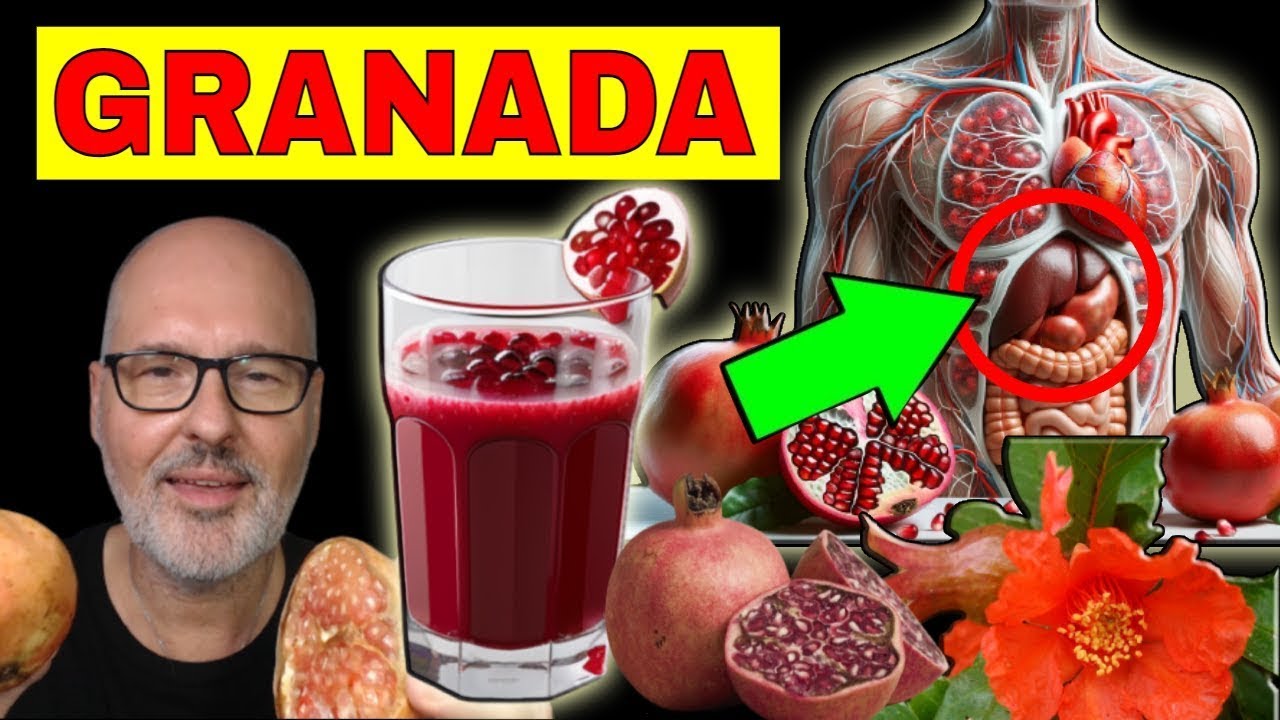 propiedades del zumo de la granada